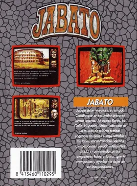 Jabato (S) (1989) box cover back